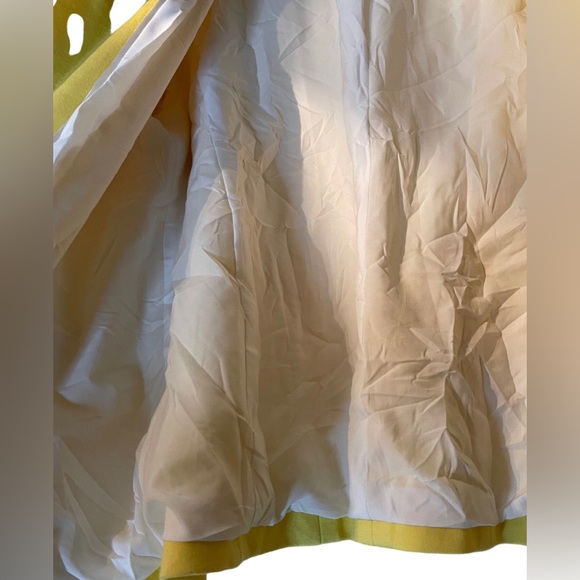 Cloe Military Style Fitted Jacket, Yellow size M - Picture 6 of 7